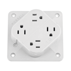 Multicontacto Dúplex con 6 Salidas/ 15 A 125 V CA/ 2 Polos 3 Hilos / Color Blanco. Multicontacto Dúplex con 6 Salidas/ 15 A 125 V CA/ 2 Polos 3 Hilos / Color Blanco.