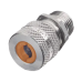 Conector de cable, de aluminio macho recto, .13 - .19