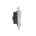 Interruptor Decorador de 20 A 120-277 V CA/ Unipolar / Cableado Lateral y Posterior / Color Blanco.