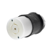Conector Industrial con Bloqueo de Media Vuelta / 20 A 120/208 V CA / 4 Polos 5 Hilos / Color Blanco y Negro / Nema L21-20R/ Grado Industrial.