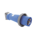 Clavija industrial, 30 A, 250 V CA, 2 Polos 3 Hilos, IP67.  Grado Industrial. 