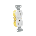 Contacto Duplex 15A 125V/ 2 Polos 3 Hilos/ Nema 5-15R/ Color Blanco.