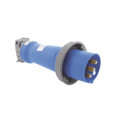 Clavija industrial, 30 A, 250 V CA, 2 Polos 3 Hilos, IP67.  Grado Industrial.