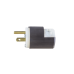 Clavija Entrada Recta/ 15A 125V/ 2 Polos 3 Hilos/ Nema 5-15P/ Grado Industrial- Comercial.