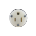 Conector Entrada Recta/ 15A 125V/ 2 Polos 3 Hilos/ Nema 5-15R/ Grado Industrial- Comercial.