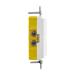Interruptor Residencial 15 A 120-277 V, con 2 Bases Unipolares, Cableado lateral, Color Blanco.