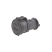 Conector Industrial con Bloqueo de Media Vuelta / 30 A 120/208 V CA / Nema L21-30R / 4 Polos 5 Hilos / Color Blanco y Negro / Grado Industrial