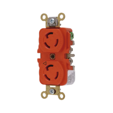 Receptáculo Duplex de Media Vuelta / 15 A 125 V CA / 2 Polos 3 Hilos / Nema L5-15R