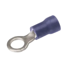 Zapata Terminal de Ojillo  para Tornillo 3/16 in (5 mm) calibre 16-14 AWG con aislamiento de vinilo.