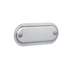 Tapa de Aluminio para Caja Condulet Ovalada de 3/4