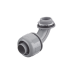 Conector Curvo 90° de Nylon de 3/4
