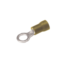 Zapata Terminal de Ojillo  para Tornillo 5/16 in (8 mm)/ Calibre 12-10 AWG / Con Aislamiento de Vinilo.