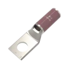 Zapata Terminal de Compresión BURNDY Cañón Corto para Tornillo de 1/4