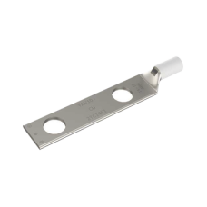 Zapata Terminal de Compresión de Barril Largo con Doble Ojillo para Tornillo 1/4