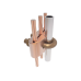 Conector Mecánico para 3 Cables para Calibre 2/0 AWG - 250 KCMIL a Tubería de 3/8
