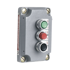 Cubierta para Estación de Control con Tres Botones Pulsadores Rojo-Verde-Negro. / Uso en Áreas Clasificadas. Cubierta para Estación de Control con Tres Botones Pulsadores Rojo-Verde-Negro. / Uso en Áreas Clasificadas.