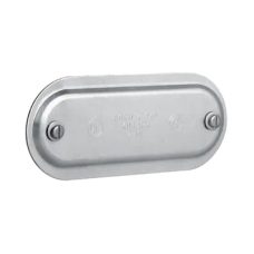 Tapa de Aluminio para Condulet Ovalada de 1