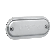 Tapa de Aluminio con Empaque para Caja Condulet de  2