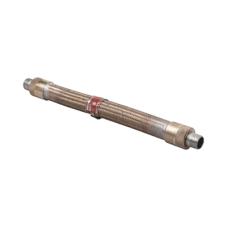 Cople Flexible Trenzado de Bronce de 1/2