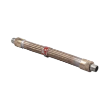 Cople Flexible Trenzado de Bronce de 1/2