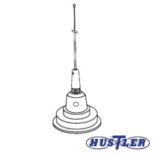 Antena Móvil en Color Blanco para Rango de Frecuencia de Banda Civil (CB) 26.960 - 27.400 MHz. Antena Móvil en Color Blanco para Rango de Frecuencia de Banda Civil (CB) 26.960 - 27.400 MHz.