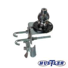 Montaje para instalación en defensa, ajustable a 180º.