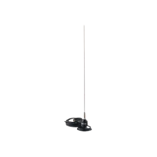 Antena VHF Móvil Con Montaje Magnético y Conector UHF Macho, 148-174 MHz  