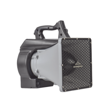 Altavoz Portátil De Alta Fidelidad HyperSpike® Serie HS-10, Con Aislante De Ruido, Color Gris Con Negro