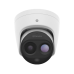 Cámara Térmica Bi-Espectro TNM-C2712TDR / Detección Temprana de Incendios / Sensor Térmico QVGA y Visible 3MP / Rango de Temperatura -10°C~450°C / IP66/IP67 IK09 / PoE / Compatibilidad H.265/H.264