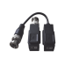 Kit de Transceptor (Balluns) TURBOHD con Boton Push / Hasta 8 MP (4K) / 100% Cobre / Soporta HD-TVI / AHD / CVI / CVBS / Audio por Coaxitron / Datos para Menu de Configurar de Cámaras