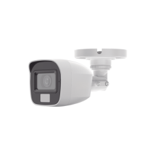 [SIN LOGO DE MARCA] [Dual Light + ColorVu] Bala TURBOHD 2 megapixel / 20 mts IR + 20 mts luz blanca / Lente 2.8 (100° de Visión)  /  Exterior IP66 / Audio por Coaxitron / TVI-AHD-CVI-CVBS / Metal / Smart-Hybrid light