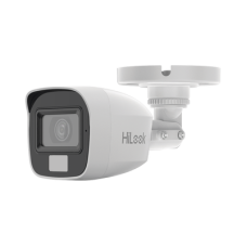 [Dual Light + ColorVu] Bala TURBOHD 3K megapixel / 20 mts IR + 20 mts luz blanca / Lente 2.8 (105° de Visión) / Exterior IP66 / Audio por Coaxitron / TVI-AHD-CVI-CVBS / Metal  / Smart-Hybrid light