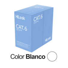 Cable de Red U/UTP Cat6 23AWG / Cumple ANSI-TIA-568.2-D / RoHS 2.0 / CPR Fca / Longitud 305 Metros (1000 Pies) / PVC Blanco / Resistencia a la Tracción y Compresión / Operación -20°C a 70°C Cable de Red U/UTP Cat6 23AWG / Cumple ANSI-TIA-568.2-D / RoHS 2.0 / CPR Fca / Longitud 305 Metros (1000 Pies) / PVC Blanco / Resistencia a la Tracción y Compresión / Operación -20°C a 70°C