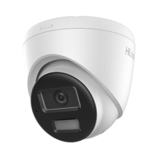 [Dual Light] Turret IP de 2 Megapixel   / Lente 2.8 mm /  Ángulo de visión 101° / 20 mts IR + 15 mts Luz Blanca / Micrófono Integrado / ACUSENSE Lite /  Exterior IP67 / PoE / dWDR / H.265+ / ONVIF