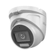 [Dual Light + ColorVu] Turret TURBOHD 2 megapixel / 30 mts IR + 20 mts luz blanca/ Lente 2.8 (100° de Visión) / Exterior IP66 / Audio por Coaxitron / TVI-AHD-CVI-CVBS / Metal / Smart-Hybrid light