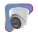 [Audio Bidireccional + Dual Light + ColorVu] Turret TURBOHD 2 Megapixel (1080p) / Lente 2.8 mm / 40 mts IR EXIR + 40 mts Luz Blanca / Micrófono y Bocina Integrado / Exterior IP67 / dWDR
