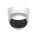 [Dual Light] Turret IP 6 Megapixel / Imagen Panorámica 180°/ PoE / Micrófono y Bocina Integrado / Exterior IP67 / Audio Bidireccional / Alarma Visual y Auditiva Integrada / Smart Supplement Light / Micro SD 512 GB