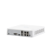 NVR 4 Megapixel (Compatibles con Cámaras AcuSense) / 4 Canales IP / 4 Puertos PoE+ / 1 Bahía de Disco Duro / Salida en Full HD