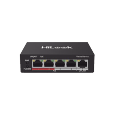 Switch PoE+ / 4 Puertos 10/100 Mbps PoE+ (af / at) / 1 Puerto 10/100 Mbps Uplink / Modo Extendido hasta 250 Metros / 35 Watts Switch PoE+ / 4 Puertos 10/100 Mbps PoE+ (af / at) / 1 Puerto 10/100 Mbps Uplink / Modo Extendido hasta 250 Metros / 35 Watts