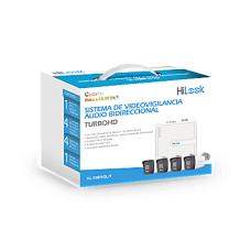 KIT TurboHD 1080p / DVR 4 canales / 4 Cámaras Bala de Metal / H.265+ / 1 Fuente de Poder Profesional / Accesorios de Instalación KIT TurboHD 1080p / DVR 4 canales / 4 Cámaras Bala de Metal / H.265+ / 1 Fuente de Poder Profesional / Accesorios de Instalación