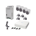 Kit HiLook Audio Bidireccional TurboHD 1080p / DVR 4 Canales / 4 Cámaras Eyeball (Exterior) con Bocina y Microfóno Integrado / 1 Fuente de Poder / Accesorios