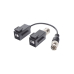 Kit de Transceptor (Balluns) TURBOHD con Boton Push / Hasta 8 MP (4K) / 100% Cobre / Soporta HD-TVI / AHD / CVI / CVBS / Audio por Coaxitron / Datos para Menu de Configurar de Cámaras 