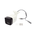 [Audio Bidireccional + Dual Light + ColorVu] Bala TURBOHD 2 Megapixel (1080p) / Lente 2.8 mm / 30 mts IR EXIR + 20 mts Luz Blanca / Micrófono y Bocina Integrado / Exterior IP67 / Metal / dWDR
