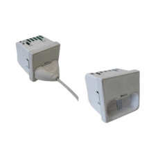 Módulo de Pared para Pulsadores de Cama / Conector Magnético / Dimensiones 45x45 mm / Material ABS Anti-Microbiano / Compatible con NX0881/MG