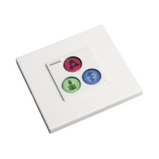 Modulo de 3 Botones iluminados con Lector RFID 125 KHz / Alarma / Cancelar y Código Azul / BUS RS485 / Compatible con NX0019/B, NX1021 y NX0015