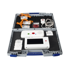 Maletín Funcional Demo de Hospital / Sistema de Llamada Paciente Enfermera IP con Terminales IP y Periféricos