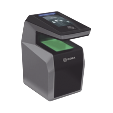 Lector de huella MorphoWave Compact MD/ IP65 / PoE, MIFARE / DESFire.