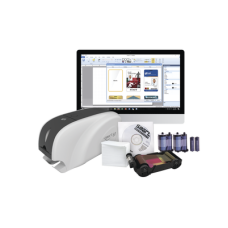 Kit Impresora tarjetas PVC /Doble Cara /incluye: 2 x Ribbon, 100 Tarjetas PVC, Software, Kit Limpieza