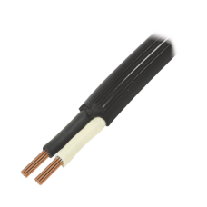 Cable Eléctrico de Uso Rudo 2 Hilos Calibre 10 AWG, Hasta 600 V. Rollo de 100 m. Cable Eléctrico de Uso Rudo 2 Hilos Calibre 10 AWG, Hasta 600 V. Rollo de 100 m.