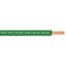 100 Metros / Cable Eléctrico / 8 AWG / Color verde / Cobre suave cableado / Aislamiento de PVC / Auto extinguible 100 Metros / Cable Eléctrico / 8 AWG / Color verde / Cobre suave cableado / Aislamiento de PVC / Auto extinguible